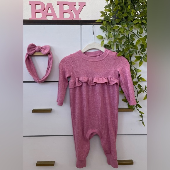 Baby Cat and Jack Pijama and Bow set🌷 - Picture 1 of 2